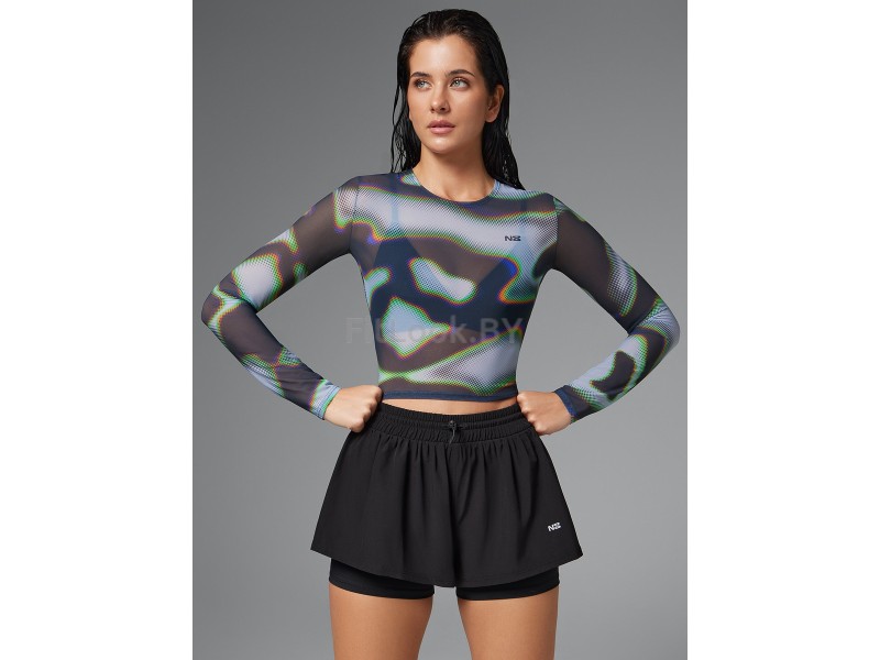 Рашгард Neverlate Mesh Multicolor Dark