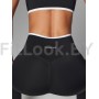 Спортивные леггинсы Леггинсы Neverlate Outlined Cross Black