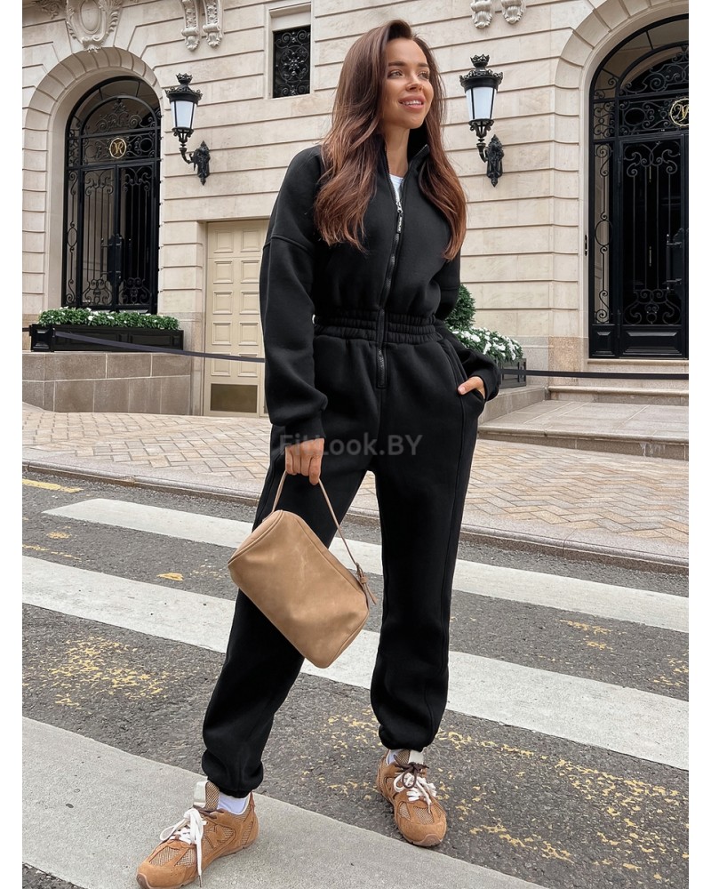 Тёплый комбинезон Active Wear Black