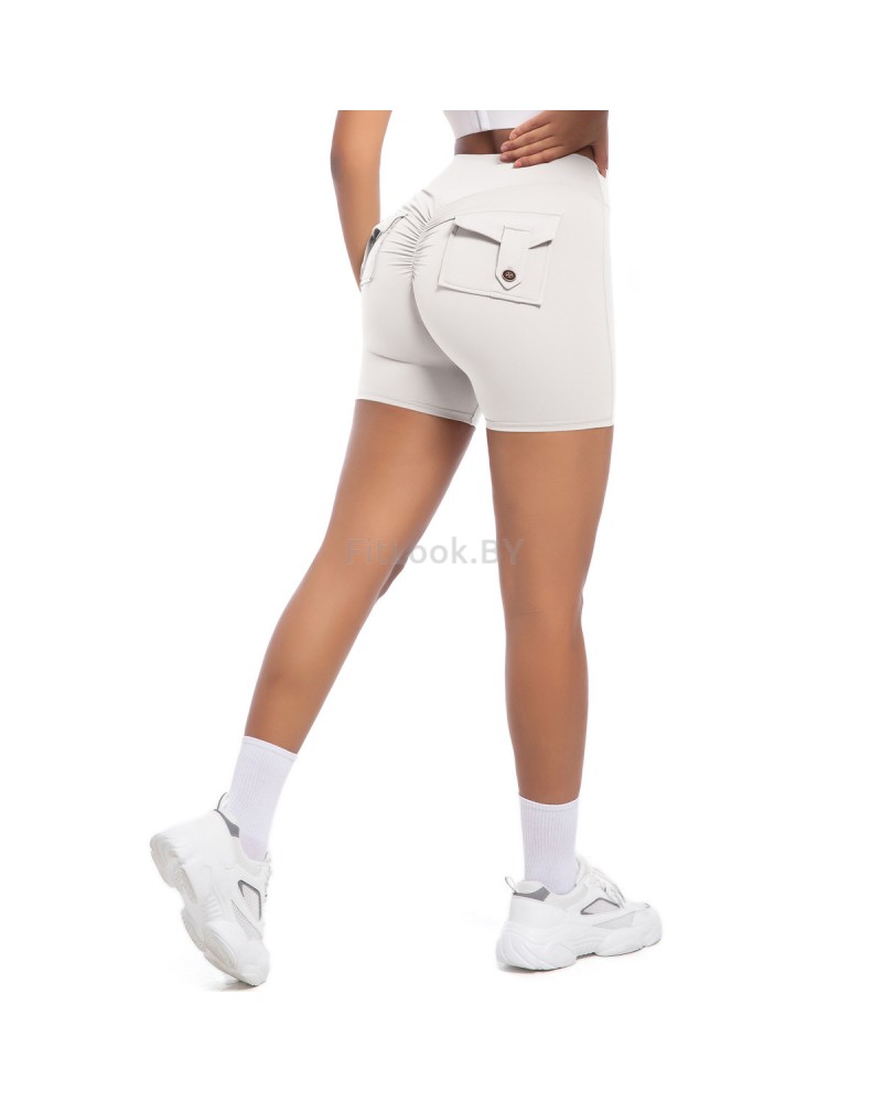 Шорты FITBASE Scrunch Milk