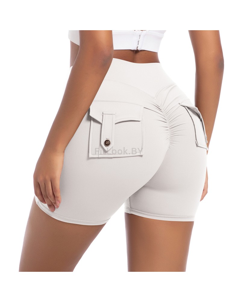 Шорты FITBASE Scrunch Milk