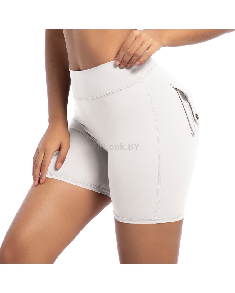 Шорты FITBASE Scrunch Milk