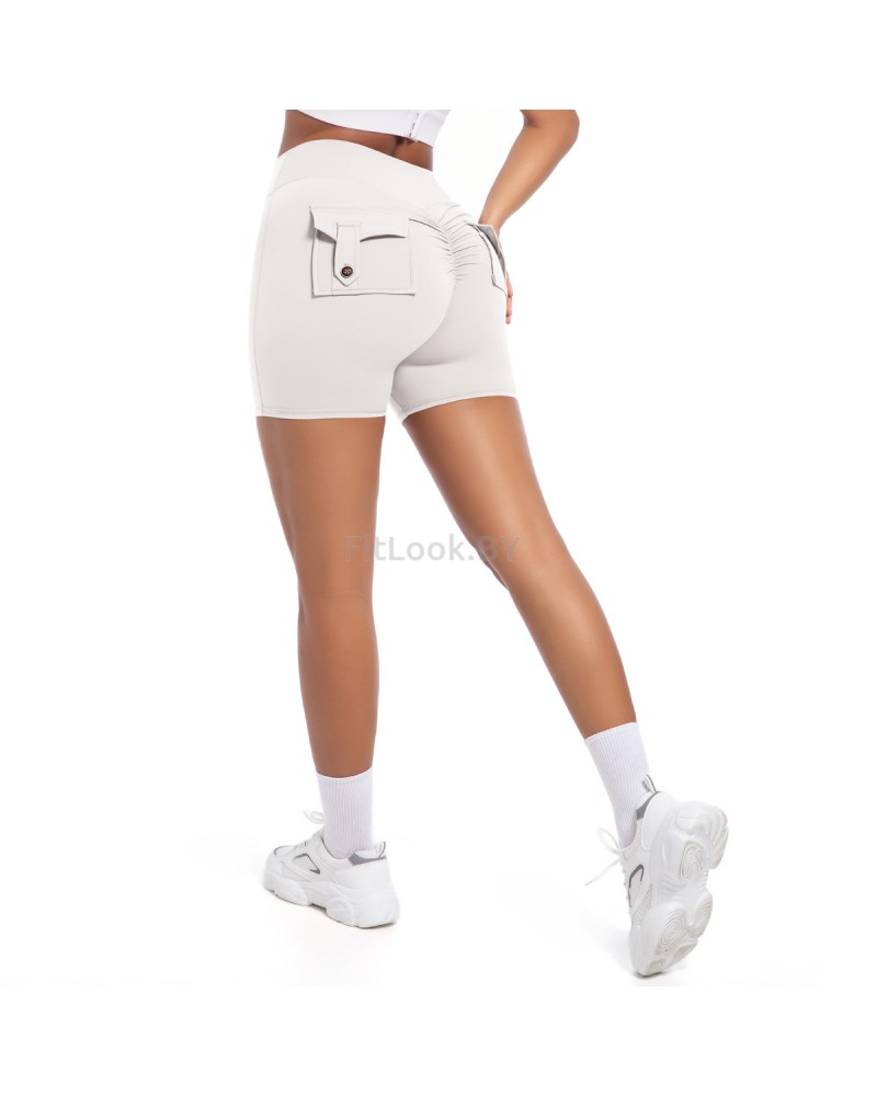 Шорты FITBASE Scrunch Milk