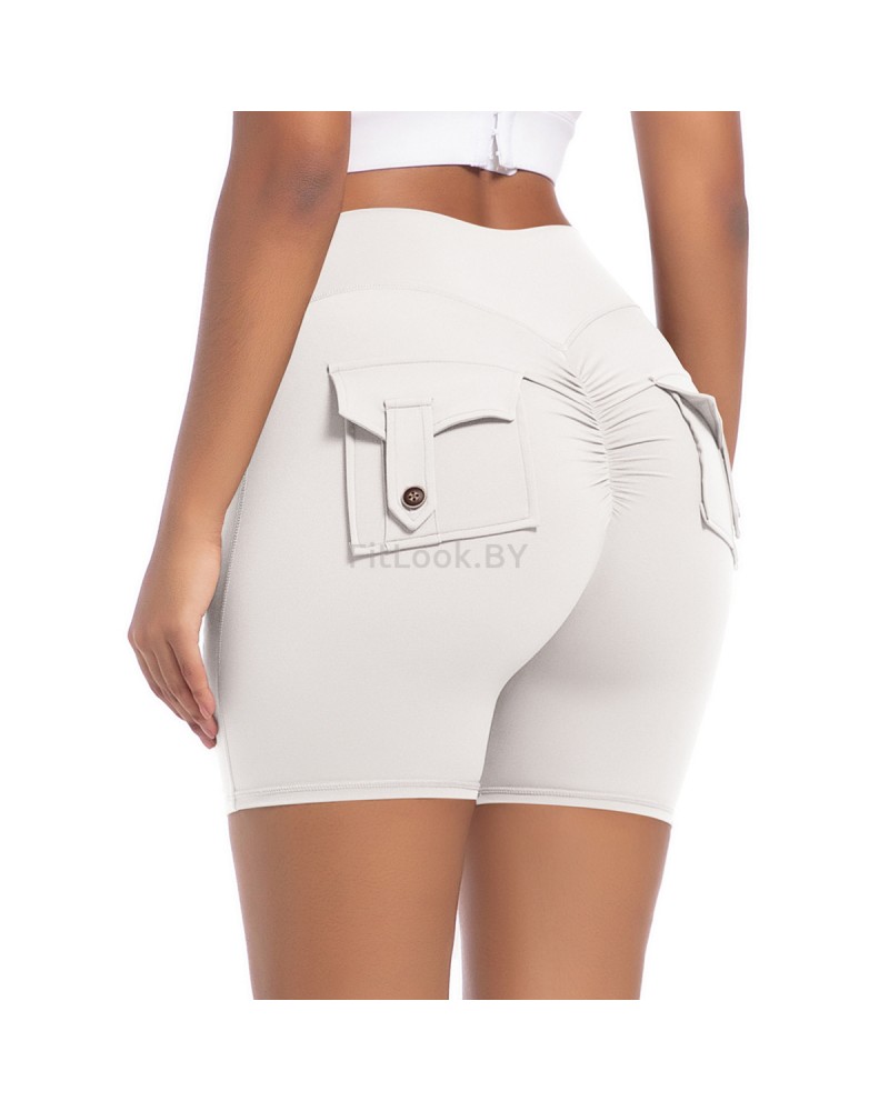 Шорты FITBASE Scrunch Milk