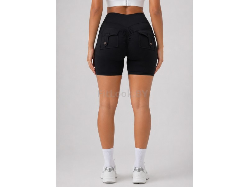 Шорты FITBASE Scrunch Black
