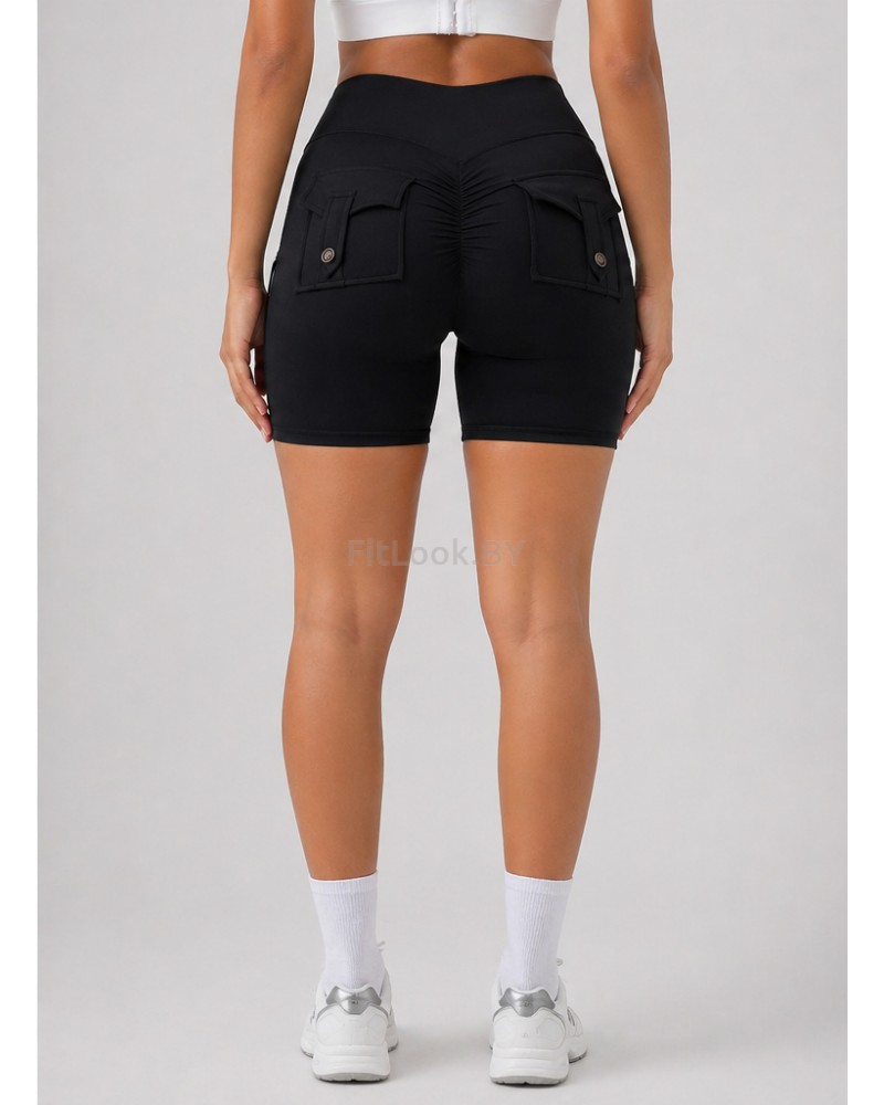 Шорты FITBASE Scrunch Black