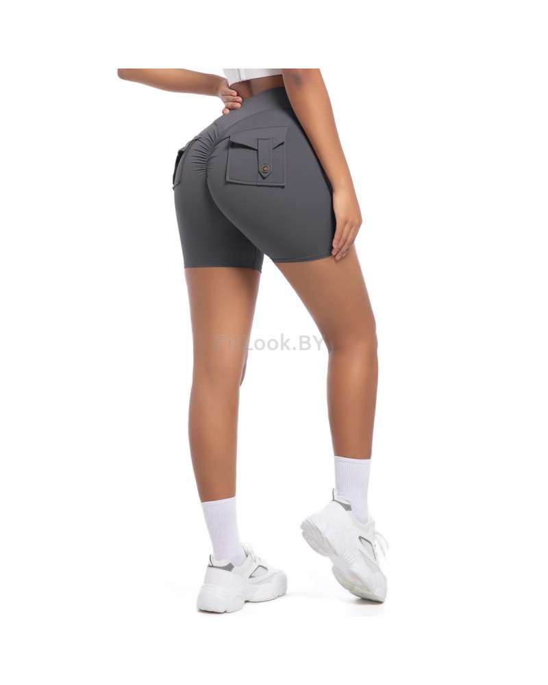 Шорты FITBASE Scrunch Grey