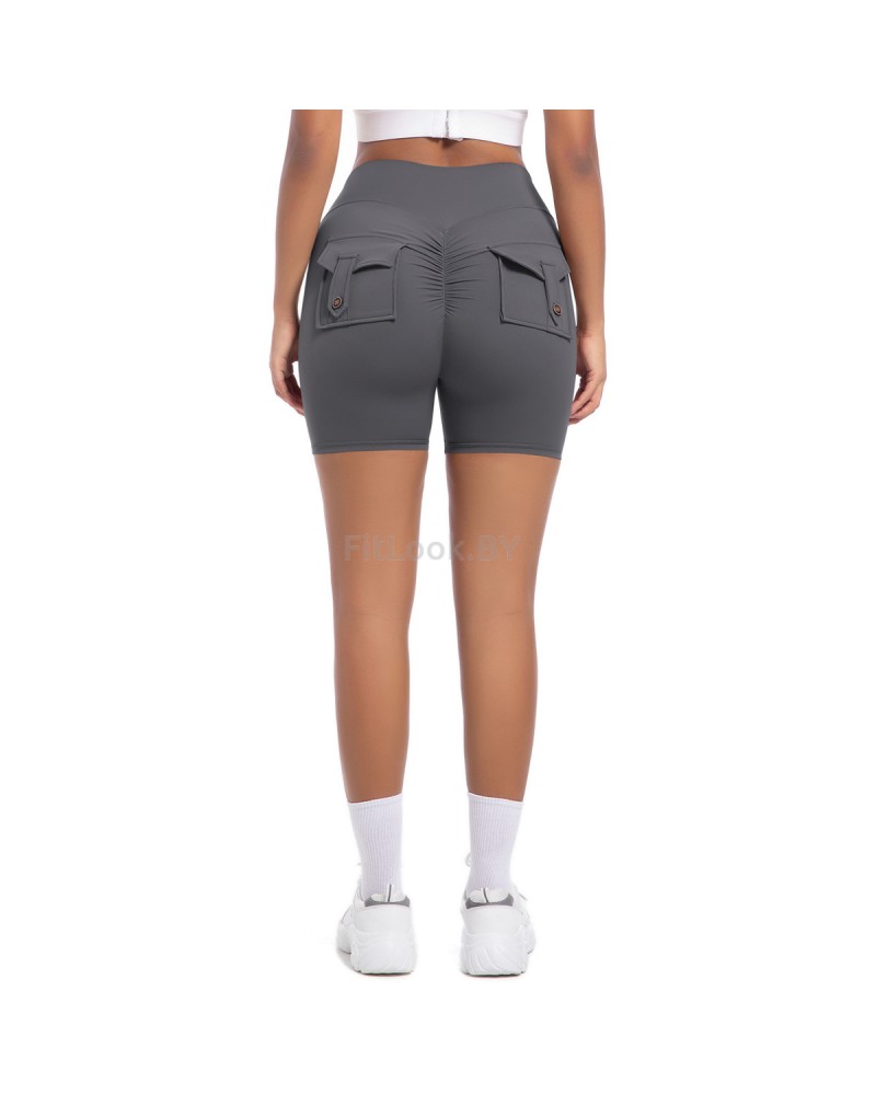 Шорты FITBASE Scrunch Grey