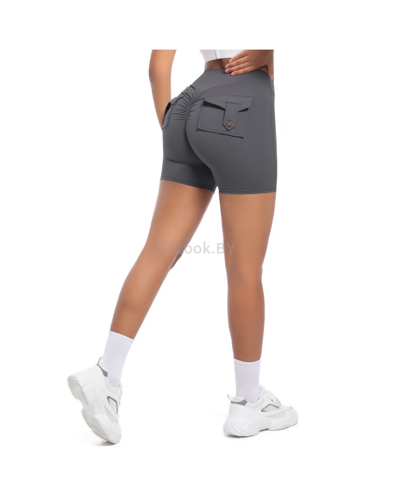 Шорты FITBASE Scrunch Grey