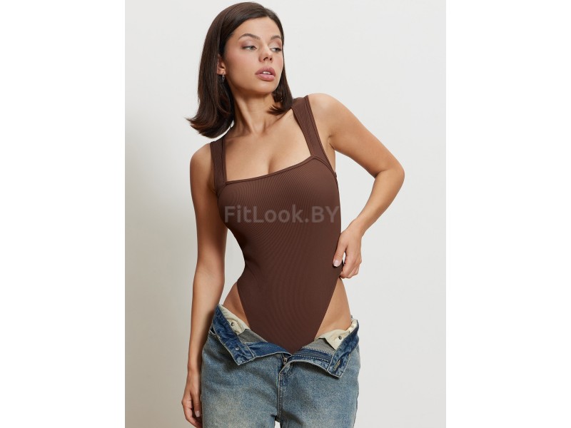 Боди Neverlate RIB Brownie