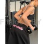 Спортивные брюки свободного кроя  GYM Bunny Black