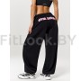 Спортивные брюки свободного кроя  GYM Bunny Black