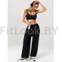 Спортивные брюки свободного кроя  GYM Bunny Black
