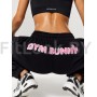Спортивные брюки свободного кроя  GYM Bunny Black