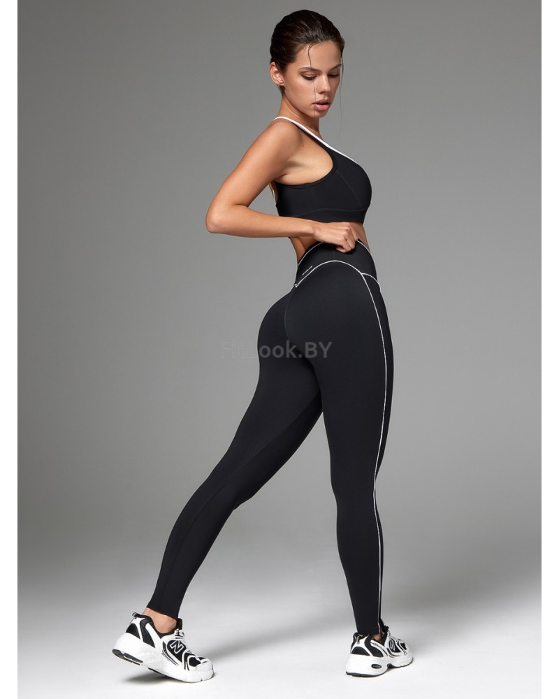 Моделирующие леггинсы с контрастными кантами Outlined Contrast