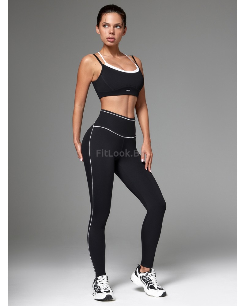 Моделирующие леггинсы с контрастными кантами Outlined Contrast