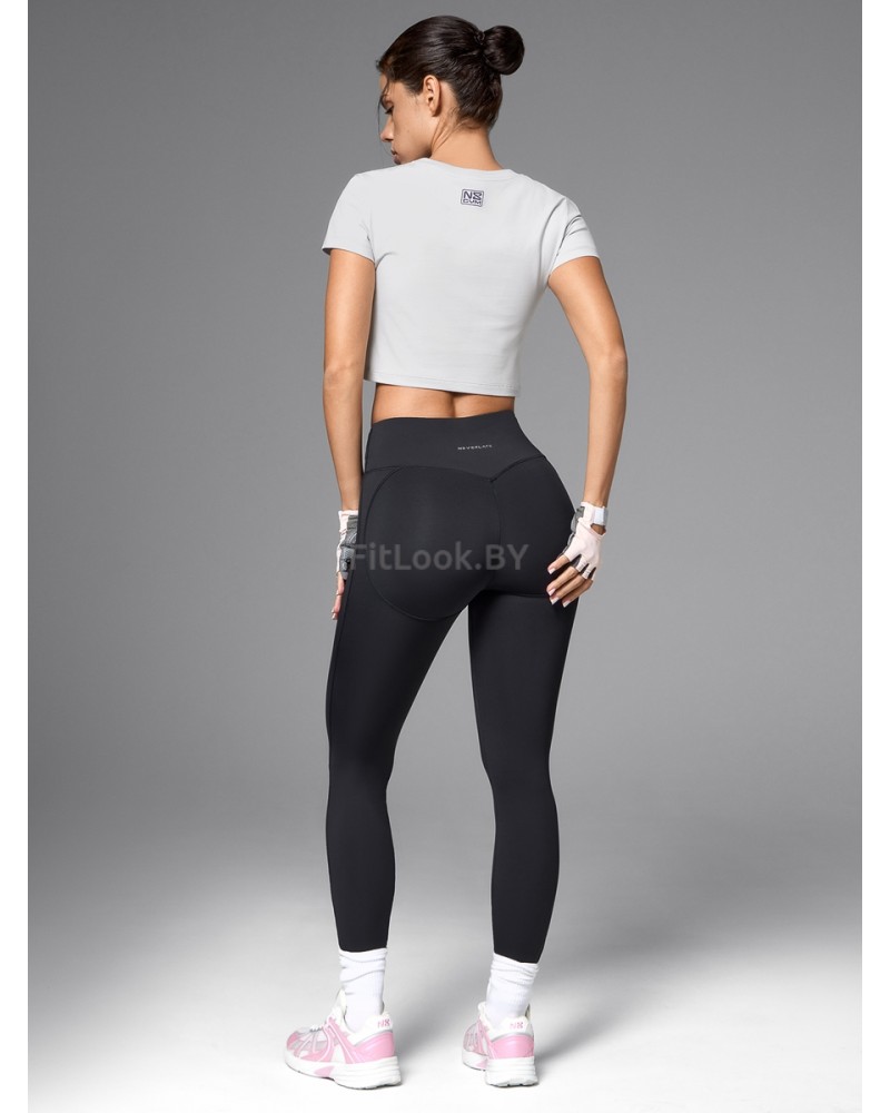 Укороченная спортивная футболка из хлопка GYM Bunny