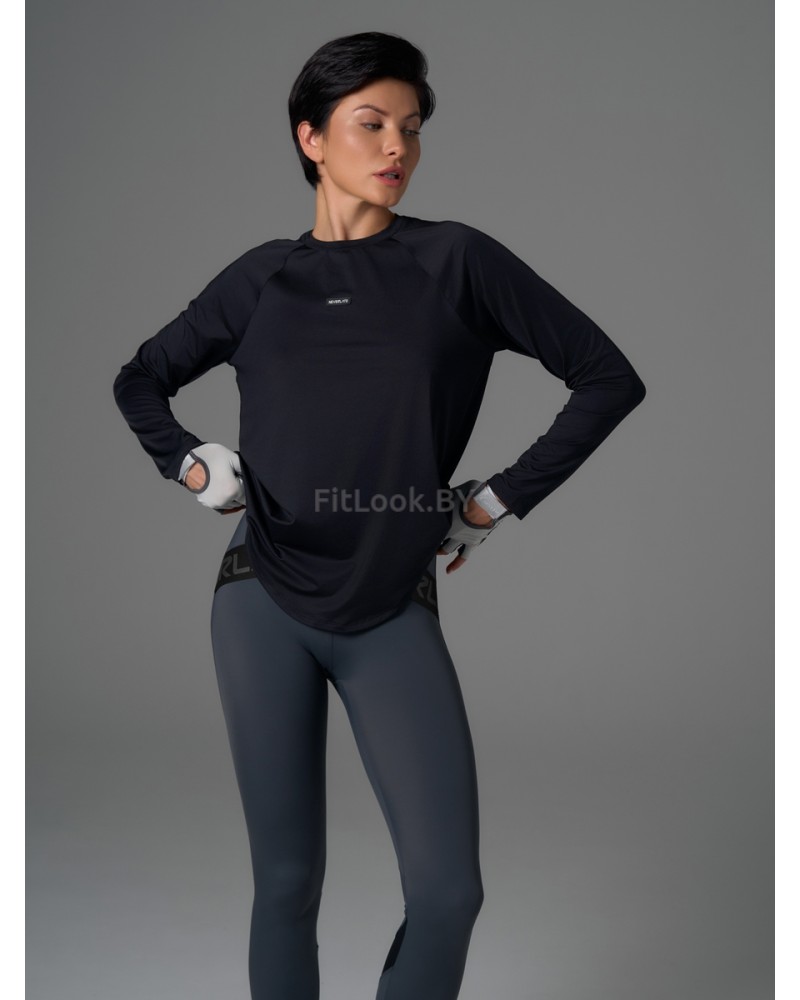 Рашгард Neverlate с фигурным низом