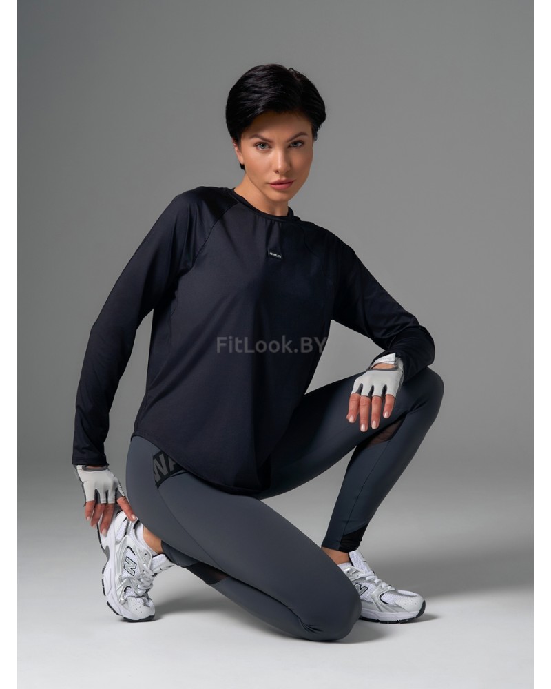 Рашгард Neverlate с фигурным низом