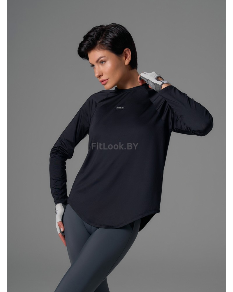 Рашгард Neverlate с фигурным низом