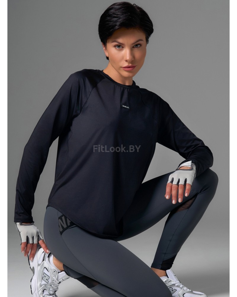 Рашгард Neverlate с фигурным низом