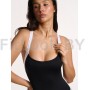 Купальник спортивный Neverlate Outlined Contrast Black