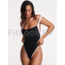 Купальник спортивный Neverlate Outlined Contrast Black