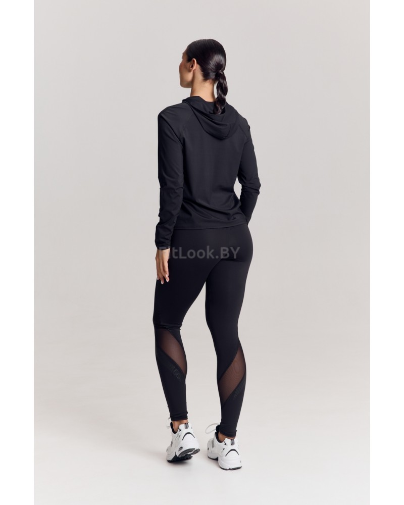 Лонгслив с капюшоном Astra Black