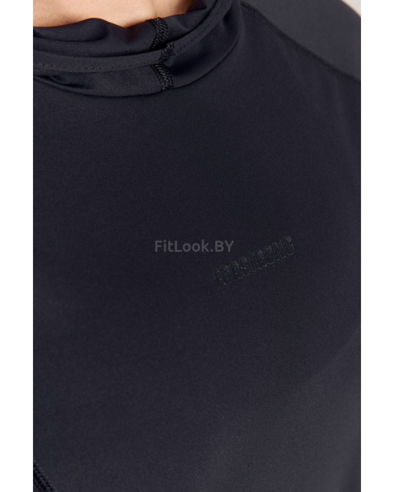 Лонгслив с капюшоном Astra Black