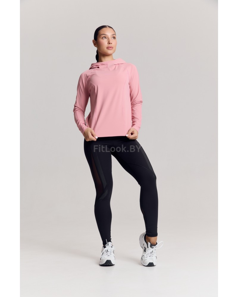 Лонгслив с капюшоном Astra Dusty Pink (пыльно-розовый)