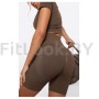 Велосипедки Hight Waist Brown