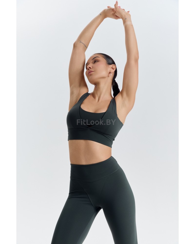 Топ для фитнеса Forstrong Star Dark Green