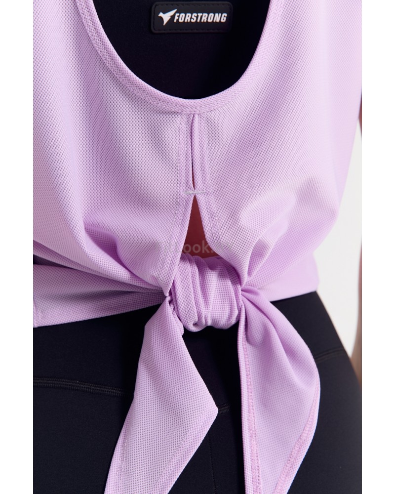 Майка-сетка с завязками Forstrong Tie Lavender