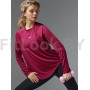 Бордовый рашгард Neverlate свободного кроя