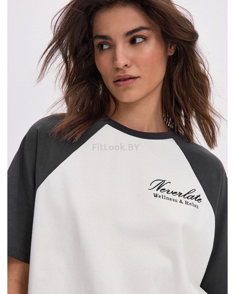 Оверсайз футболка Neverlate Welness