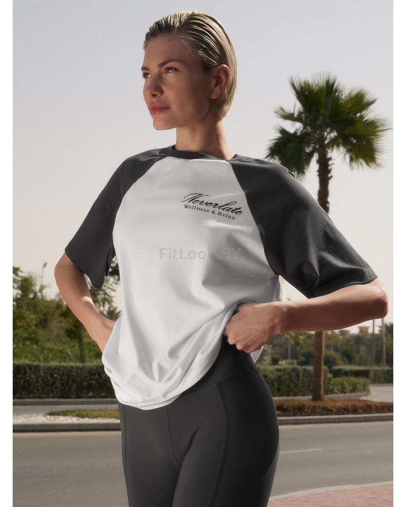 Оверсайз футболка Neverlate Welness