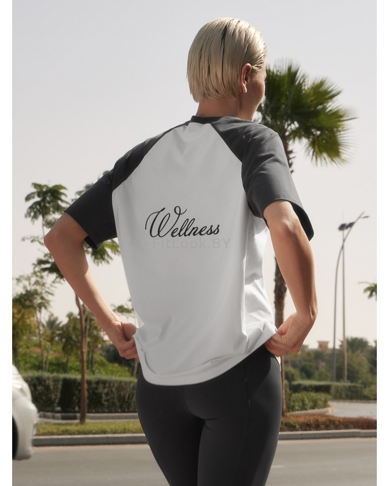 Оверсайз футболка Neverlate Welness