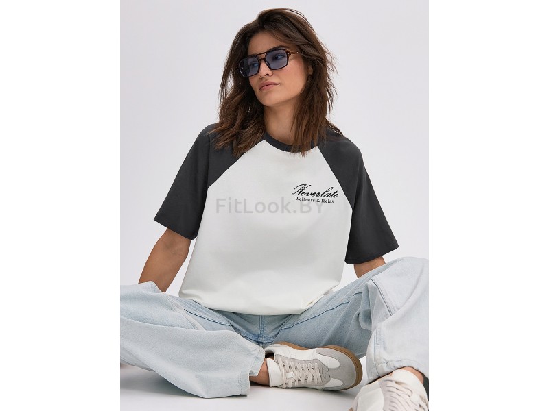 Оверсайз футболка Neverlate Welness 1138.1