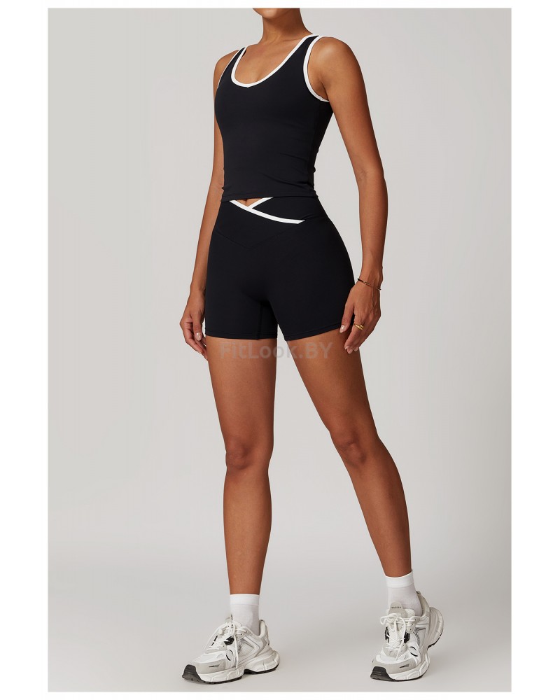 Майка с чашками Contour Black
