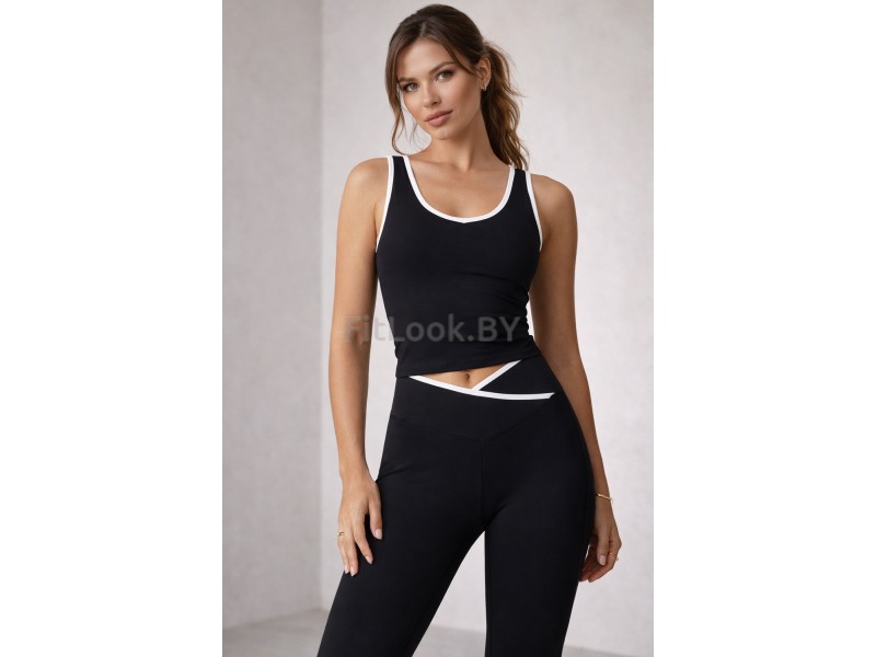 Майка FITBASE Contour Black
