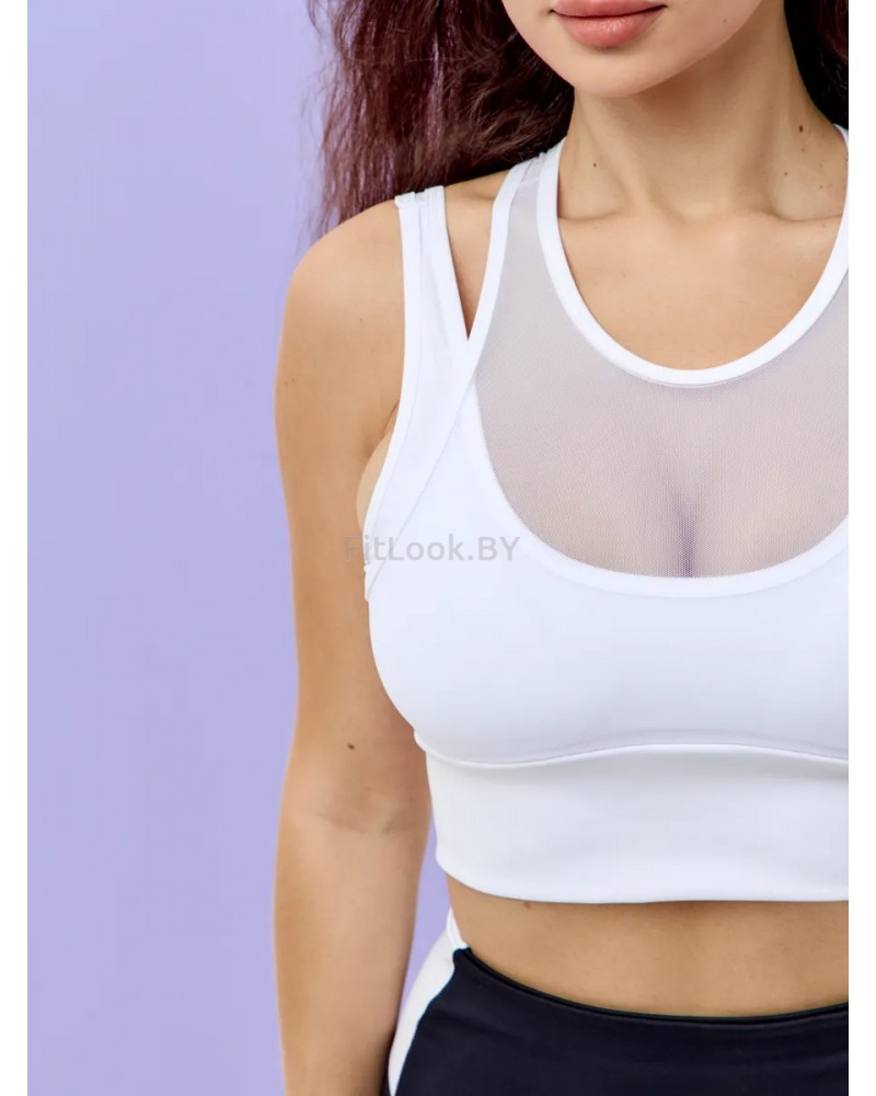 Топ спортинвый Rowan Double White