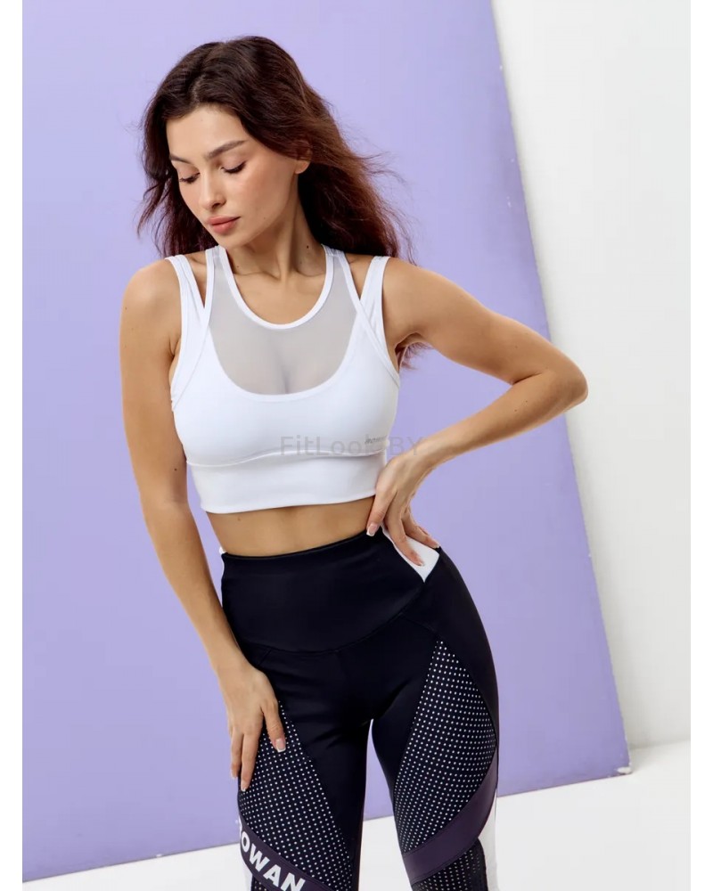 Топ спортинвый Rowan Double White