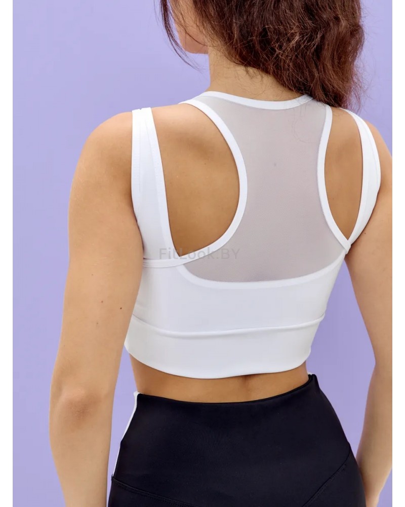 Топ спортинвый Rowan Double White