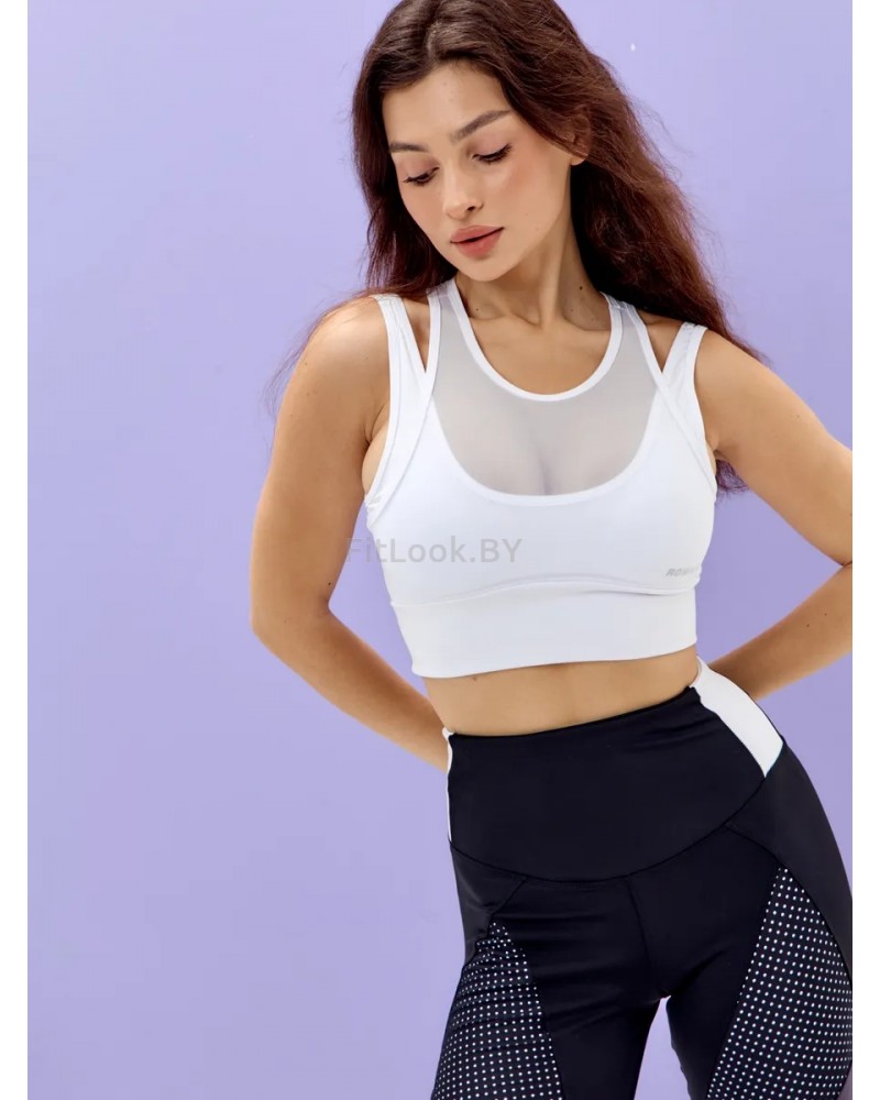 Топ спортинвый Rowan Double White
