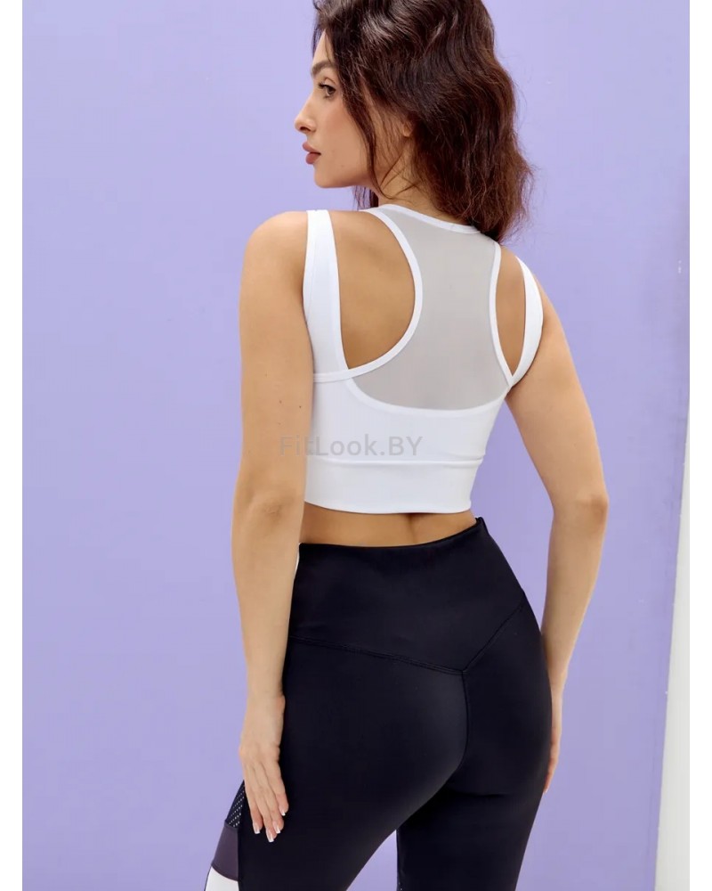 Топ спортинвый Rowan Double White