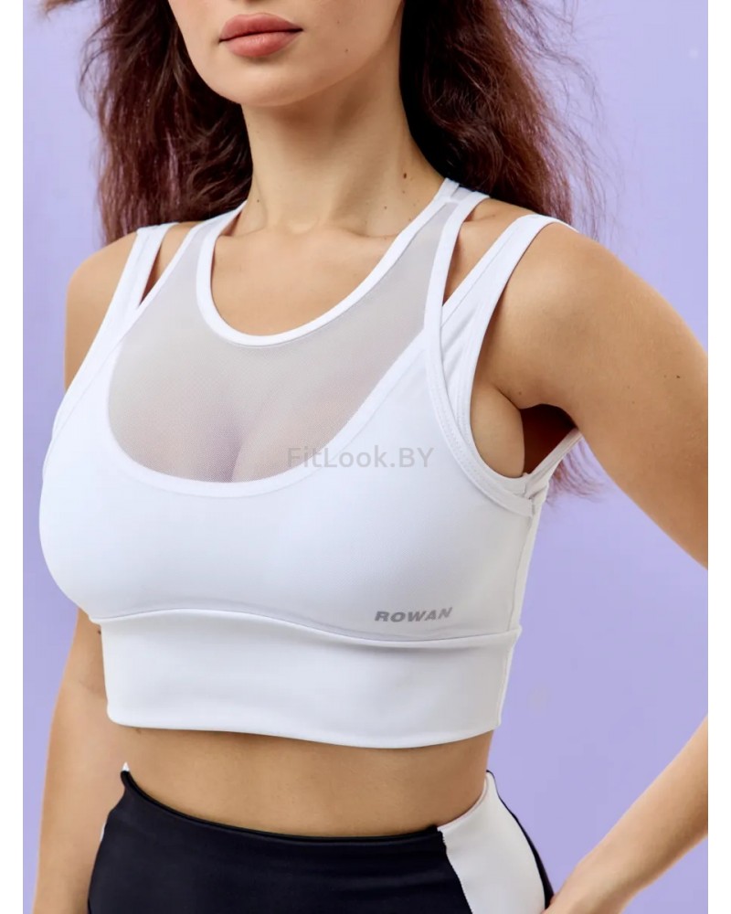 Топ спортинвый Rowan Double White