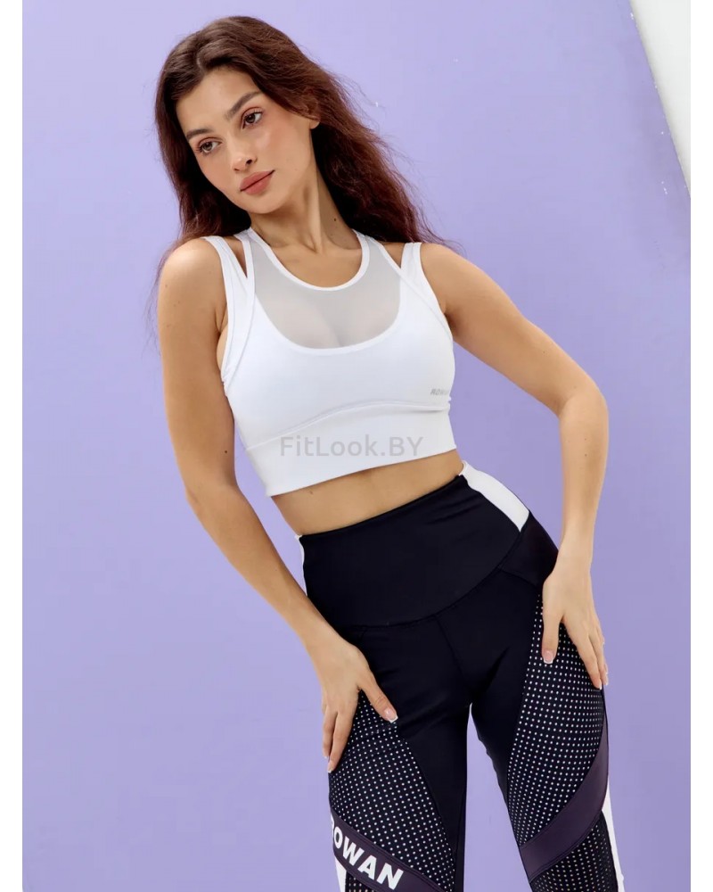 Топ спортинвый Rowan Double White