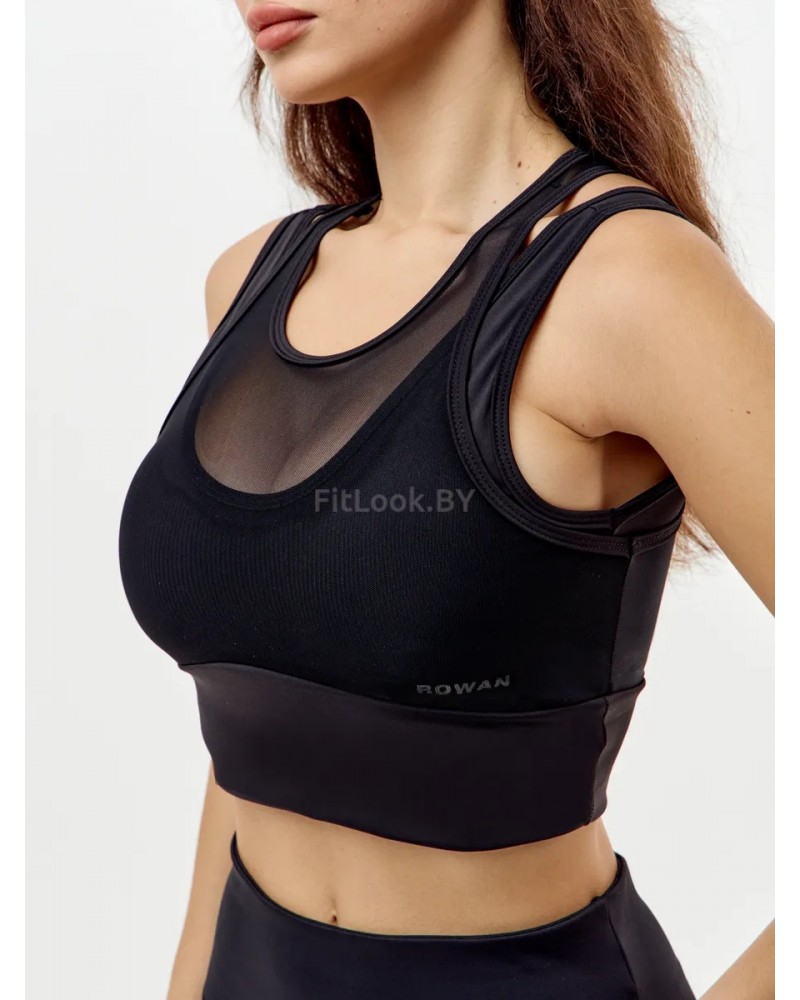 Топ спортивный Rowan Double Black