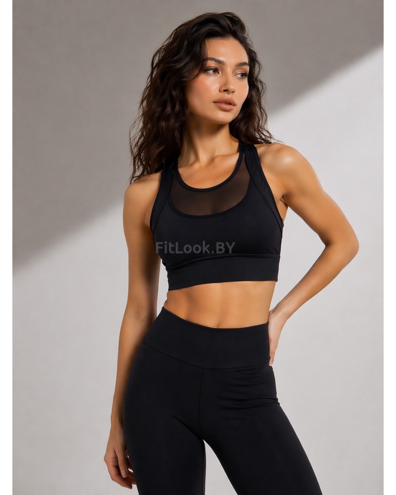 Топ спортинвый Rowan Double Black