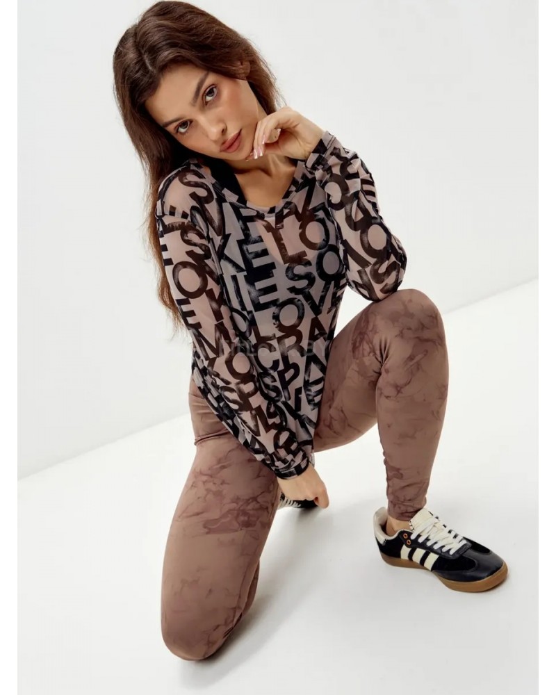 Лонгслив-сетка ROWAN Body Mesh Biege